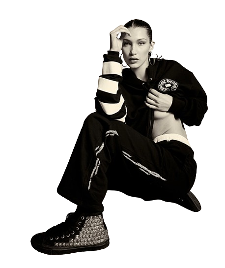 Bella hadid chrome hearts