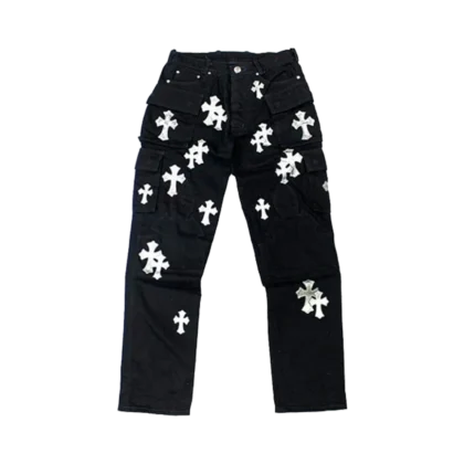 Black Cross Pant