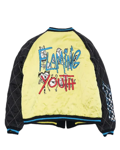 Matty Boy Flaming Youth Reversible Souvenir Jacket | Chrome Hearts