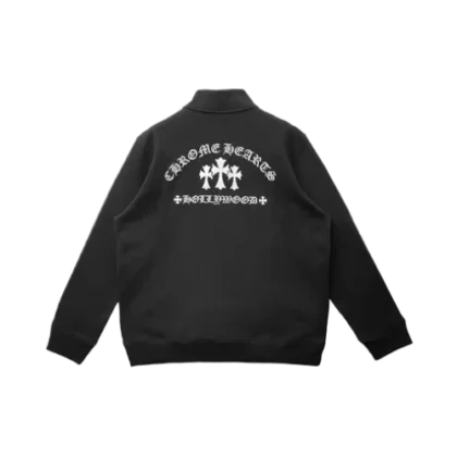 Chrome Hearts Half Zip Hoodie