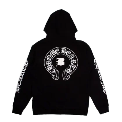 Chrome Hearts Bella Leather Patch Hoodie