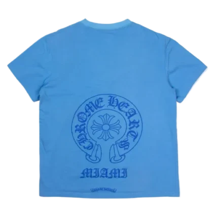 Chrome Hearts MIAMI Exclusive Blue T-Shirt