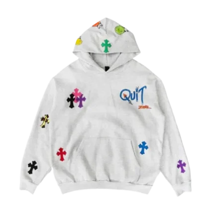 Chrome Hearts Matty Boy Cross Patch Quit Hoodie OG