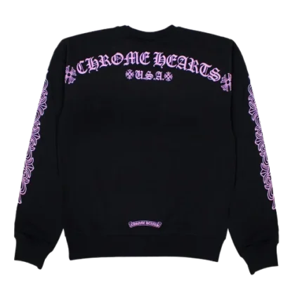 Chrome Hearts Pink PPO Crewneck Sweatshirt