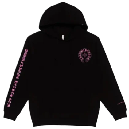 Chrome Hearts Pink Rare Horse Shoe Hoodie