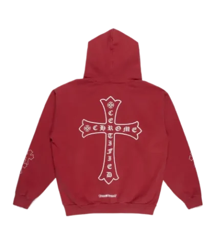 Chrome Hearts Red Drake Club Miami Exclusive Hoodie