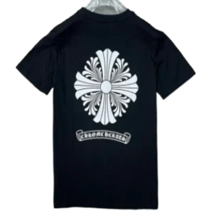 Chrome Heart Black C-H Cross T-Shirt