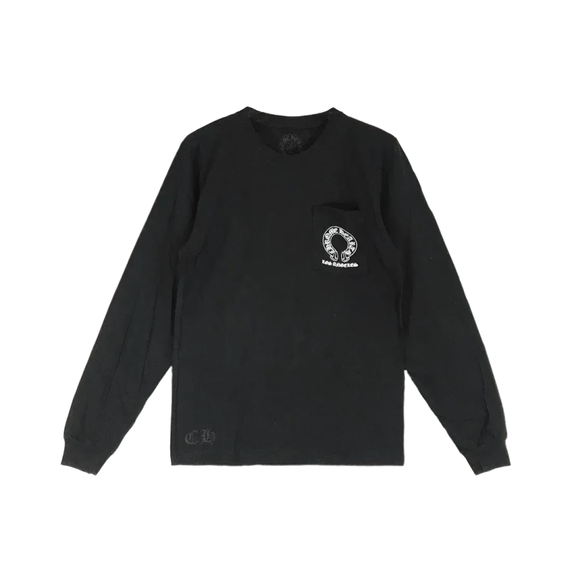 Los Angeles T bar Script Logo Long Sleeve