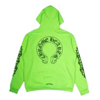 Chrome Hearts Neon Green Ultra Miami Hoodie