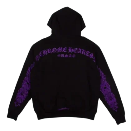 Chrome Hearts Purple Friends & Family Hoodie