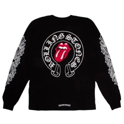 Chrome Hearts Rolling Stone LS Pocket Long Sleeve T-Shirt