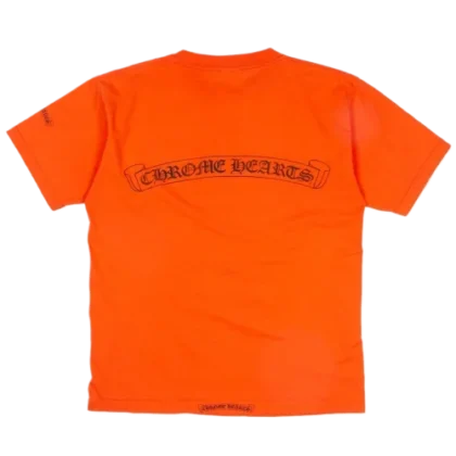 Chrome Hearts Vintage Orange Eye Chart T-Shirt