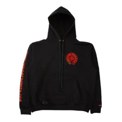 Chrome Hearts Red Logo Web Exclusive Hoodie