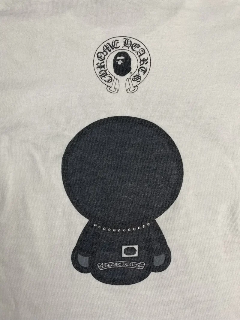 Bape x Chrome Hearts Baby Milo Tee