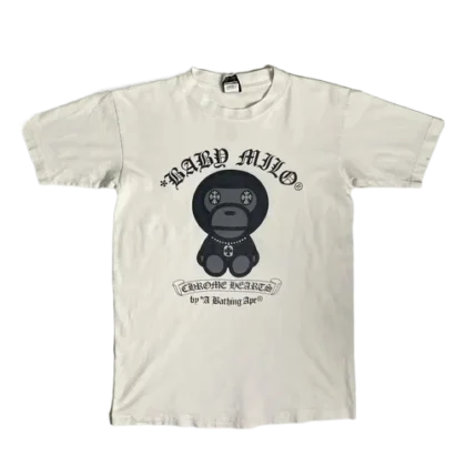 Bape x Chrome Hearts Baby Milo Tee