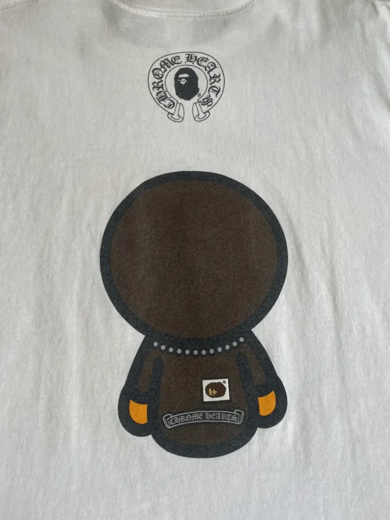 Bape x Chrome Hearts Baby Milo Tee