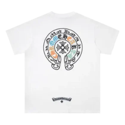 Chrome Hearts Multicolor Embroidery Logo T-Shirt