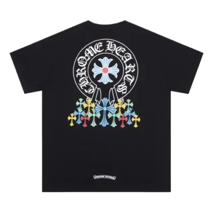 Chrome Hearts Multi-Cross Logo T-Shirt