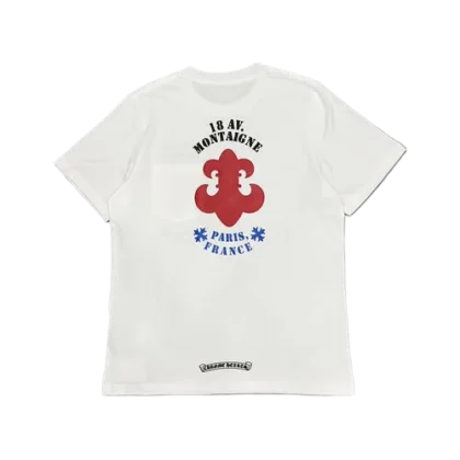 Chrome Hearts Paris France Fleur Logo T-Shirt