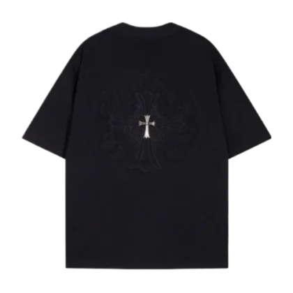 Embroidered Chrome Hearts logo Tee