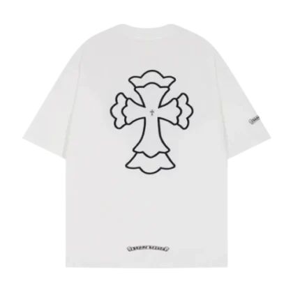 Chrome Hearts Stylish Embroidered Cross Tee