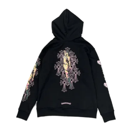 Chrome Hearts Deadly Doll Cemetery Crosses Hoodie