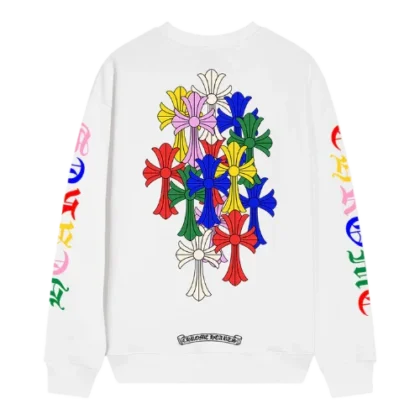 Chrome Hearts Multicolor Cross Sweater