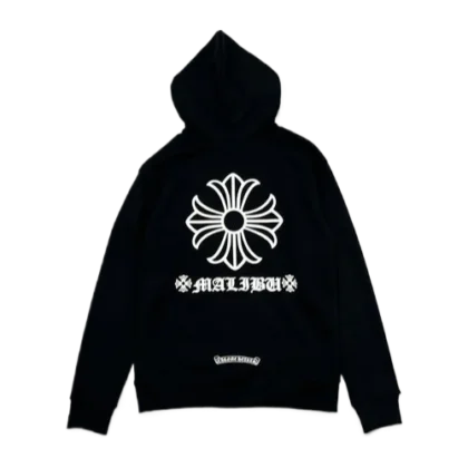 Chrome Hearts New Malibu Maltese Cross Zip Up Hoodie