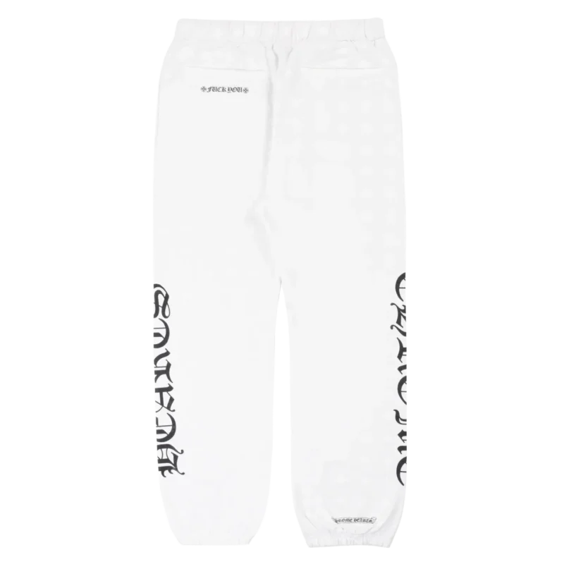 chrome hearts white pant