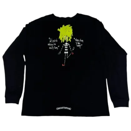 Chrome Hearts Matty Boy Walk Away Black Tee