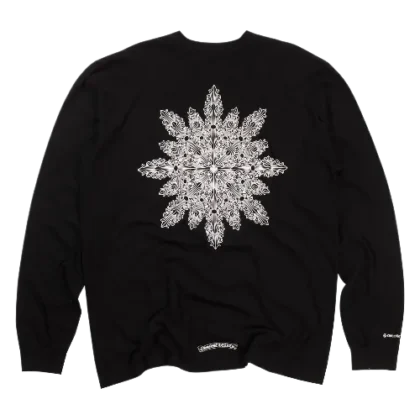 Chrome Hearts Snowflake LS T Shirt Black
