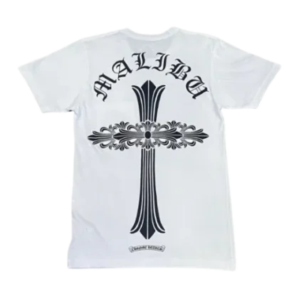Malibu Chrome Hearts T-Shirt with Cross Logo