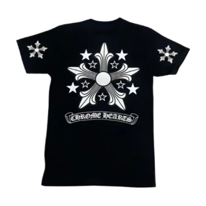 Chrome Hearts Star Cross T Shirt Black