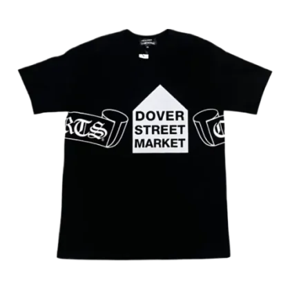 Chrome Hearts X Dsm Ginza Scroll Logo Black Tee