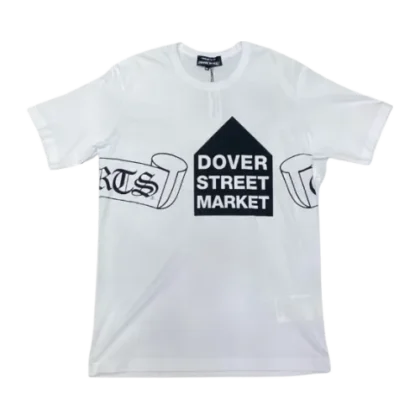 Chrome Hearts X Dsm Ginza Scroll Logo White Tee