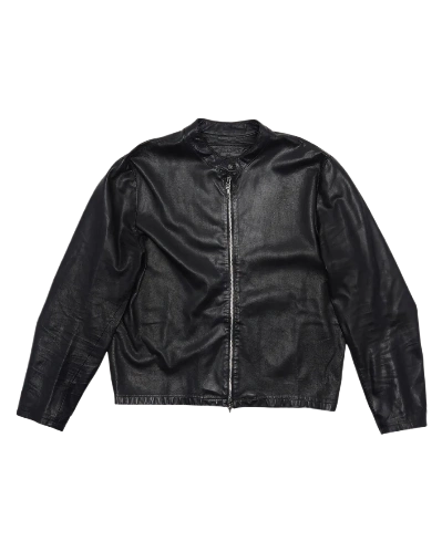 Chrome Hearts Cafe Racer Leather Jacket