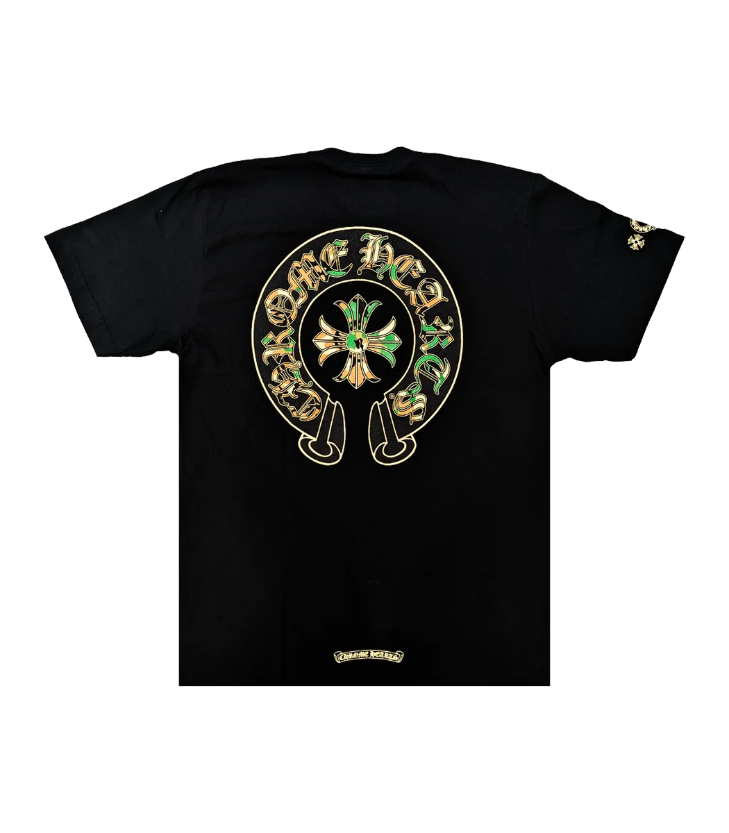 Camo Horseshoe Logo T-Shirt